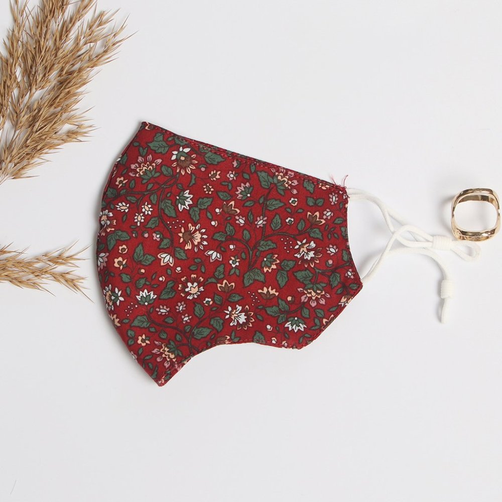 100% Pure Cotton Washable Reusable Face Mask